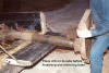Base is removed from bottom of drill
