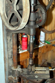 Simple drill bit retaining set screw - Post Drill - Buffalo Forge No. 616