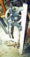 Champion Blower & Forge Co. Model 98 Post Drill.