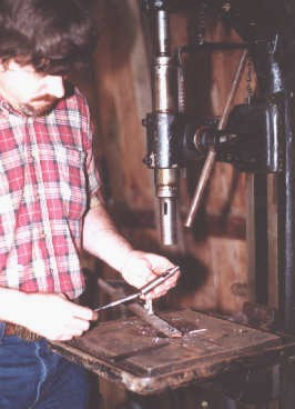 A 1MT shank drill bit is fitted into a 2 to 1 sleeve.