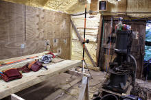 Rebuilding final section of wall - laser shows huge out-of-plumb