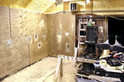 Shop renovation 2022 - Last wall finished