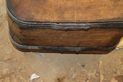 Iron Banding - Making wooden anvil block for 460 lbs Fontanini Anvil