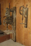 Canedy-Otto No.18 Large Post Drill - Old Thresher's museum at Mt. Pleasant Iowa