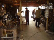 2006 - Blacksmith's work area - North Village