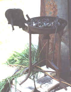 Very light-weight portable forge.