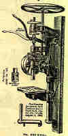 A large post drill similar the Canedy-Otto New 16.