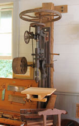 Post Drill - Champion Blower & Forge Number 7 - M Dodd Wood Shop - Midwest Old Threshers Reunion 2022