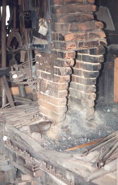 Matthew Edel blacksmith, Haverhill, Iowa
