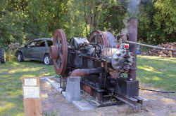 Stationary Engine - Cedar Valley Memories 2023 - Osage, IowaThreshing Demonstrations - Cedar Valley Memories 2023 - Osage, Iowa