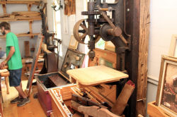Log Village - Woodworking Shop - Old Threshers Reunion 2022 - Mt. Pleasant, Iowa