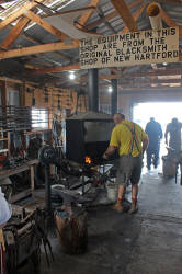 Blacksmith Shop - 2022 57th Annual Old Time Power Show - Cedar Falls, Iowa