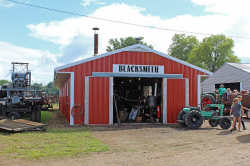 Blacksmith Shop - 2022 57th Annual Old Time Power Show - Cedar Falls, Iowa